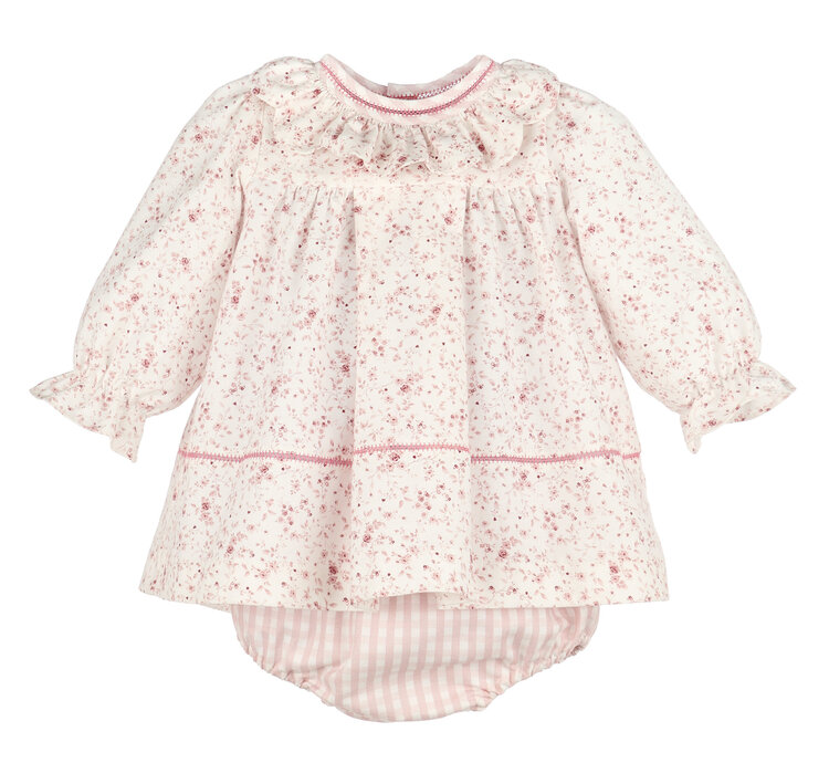 Sophie & Lucas Pink Floral Flurries Float Dress