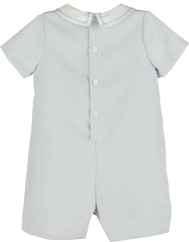 Luli&Me Blue Corduroy Boy Bubble