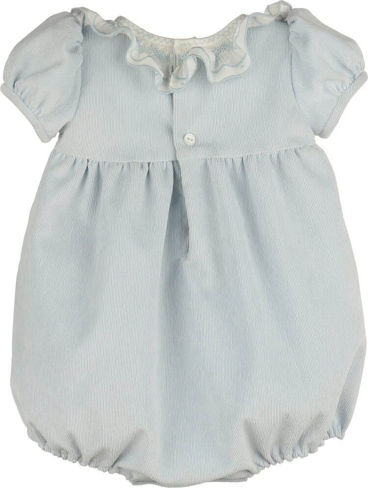 Luli&Me Blue Sweet Corduroy Bubble