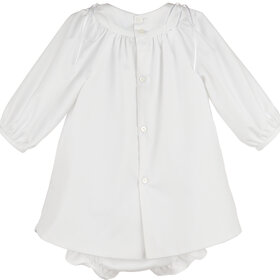Luli&Me White Welcome Homes Waves Dress