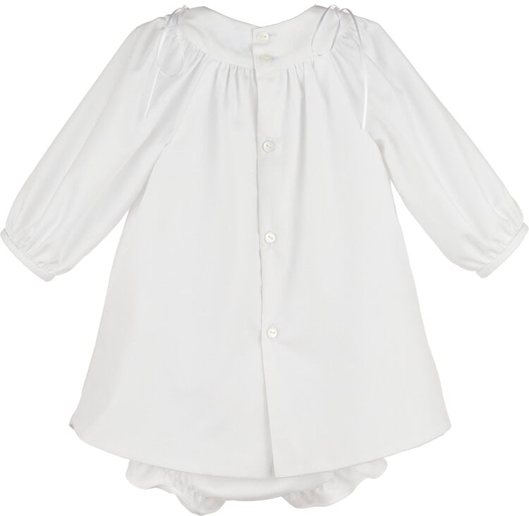 Luli&Me White Welcome Homes Waves Dress