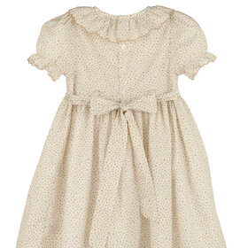 Luli&Me Yellow Forest Fairy Smocked Dress