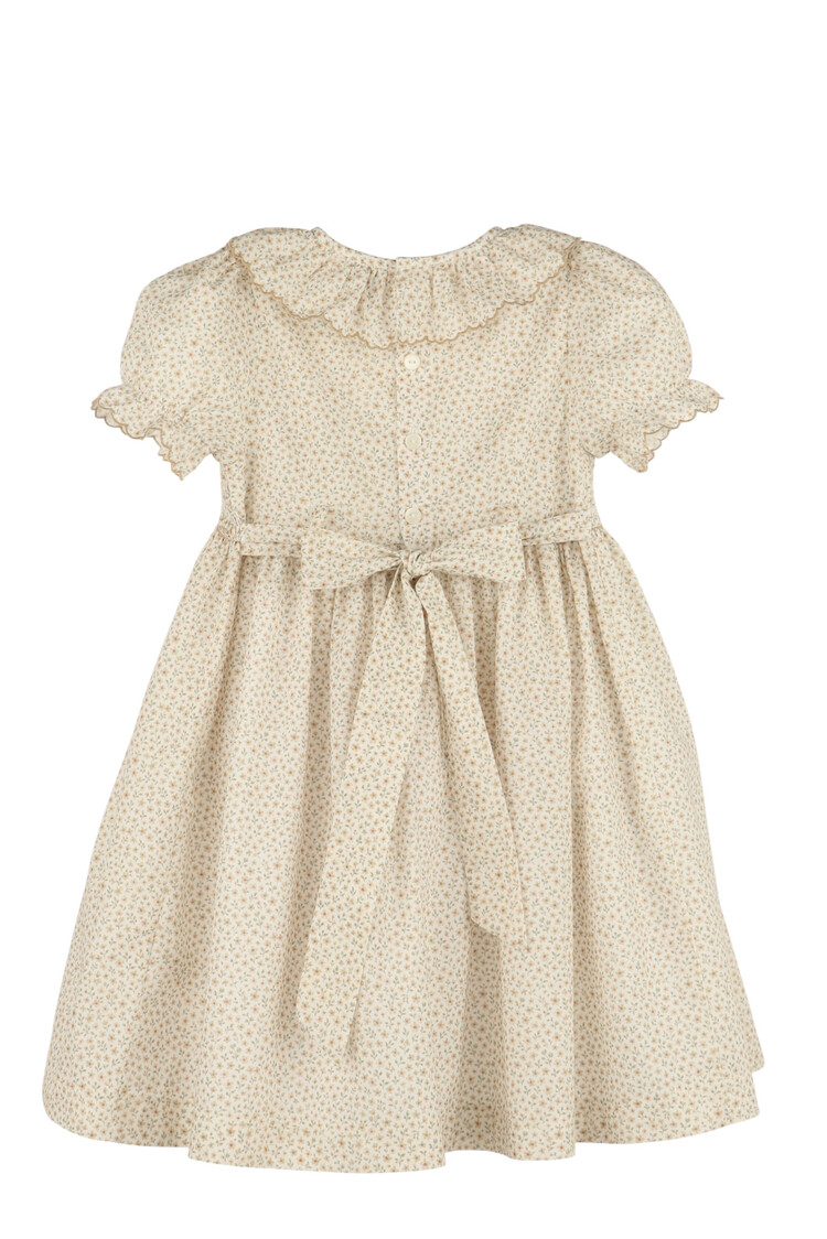 Luli&Me Yellow Forest Fairy Smocked Dress