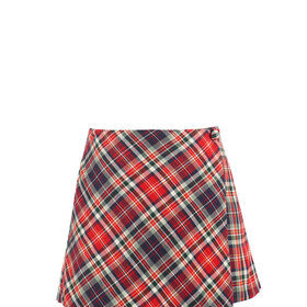 Gabby Red Plaid Becca Skort