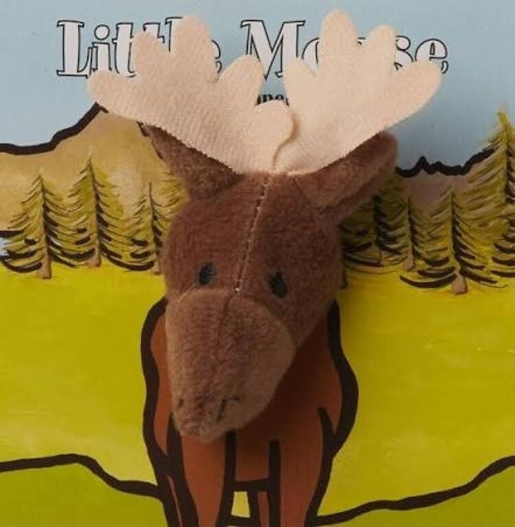 Little Moose Finger Puppet Book