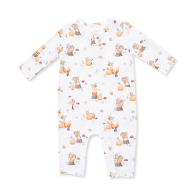 Angel Dear Woodland Animals with Pumpkins Romper