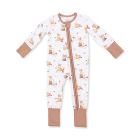 Angel Dear Woodland Animals Pumpkins Conv Romper