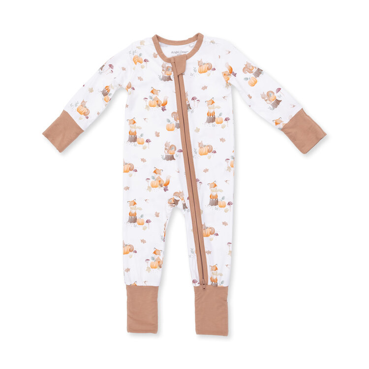 Angel Dear Woodland Animals Pumpkins Conv Romper