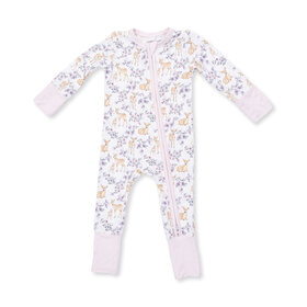 Angel Dear Floral Deer Convertible Romper