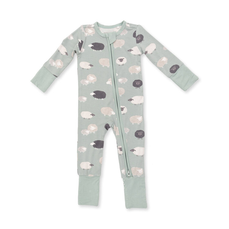 Angel Dear Black Sheep Convertible Romper