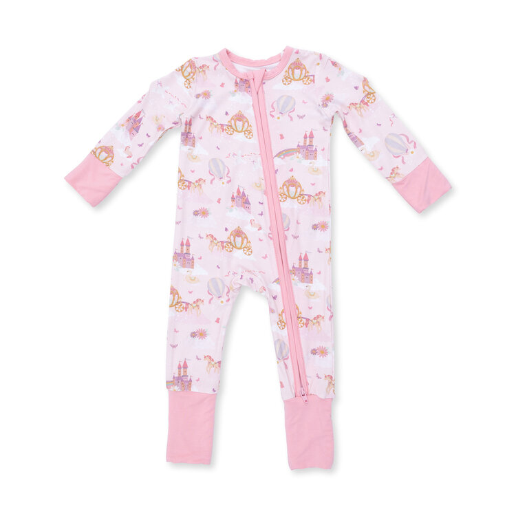 Angel Dear Princess Unicorns Castle Convertible Romper