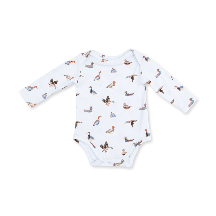 Angel Dear American Ducks Long Sleeve Bodysuit