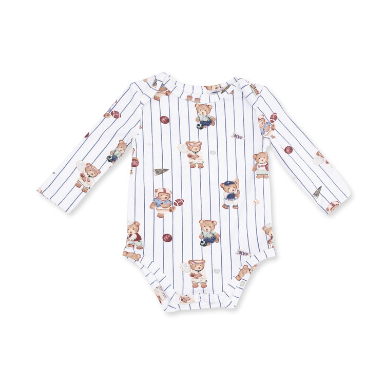 Angel Dear Mixed Sports Bears  Bodysuit
