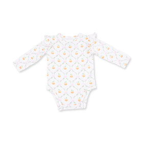 Angel Dear Pretty Pumpkin Trellis Bodysuit