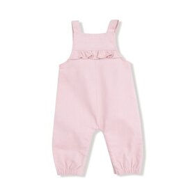 Angel Dear Veiled Pink Corduroy Ruffle Overall
