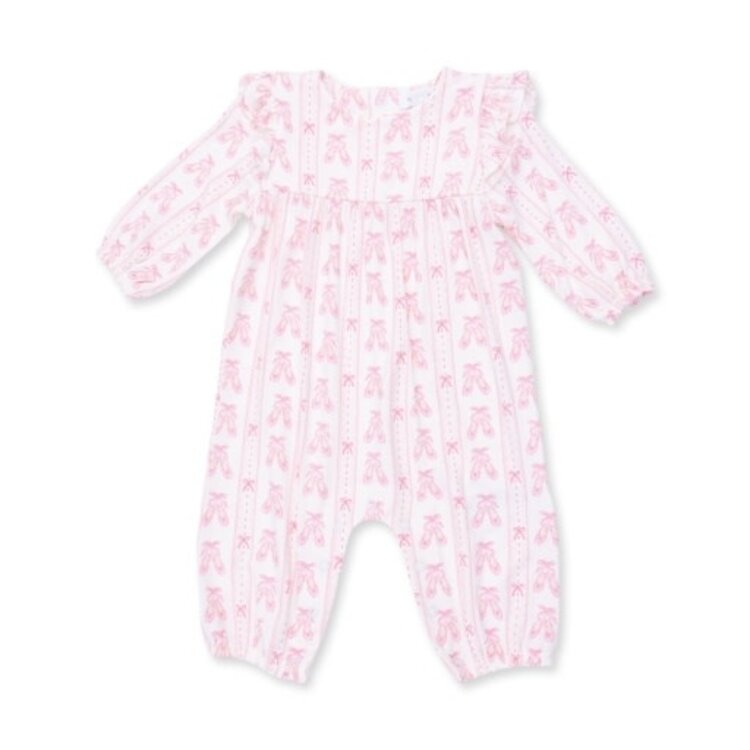 Angel Dear Ballet Shoes Ribbon Romper