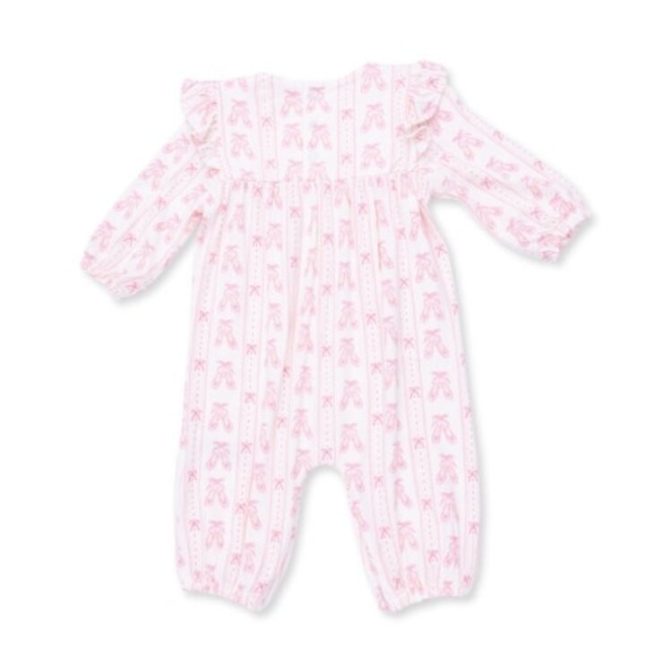 Angel Dear Ballet Shoes Ribbon Romper