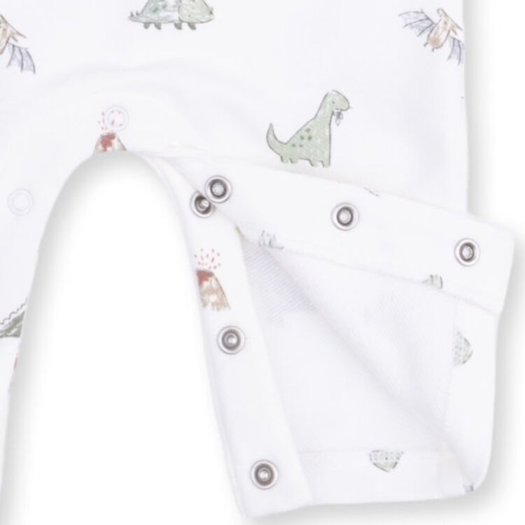 Angel Dear Dinos French Terry Romper