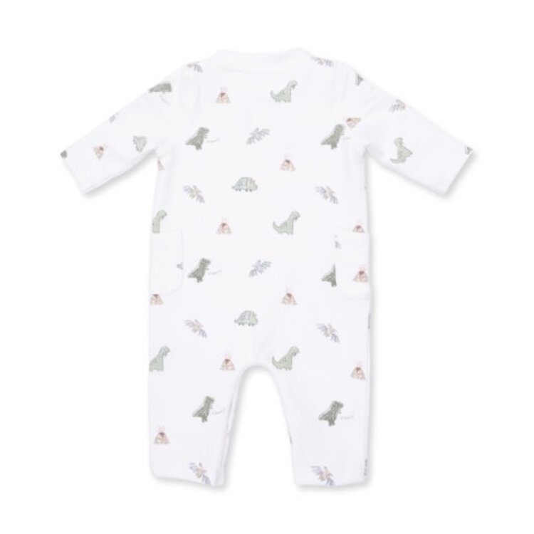 Angel Dear Dinos French Terry Romper