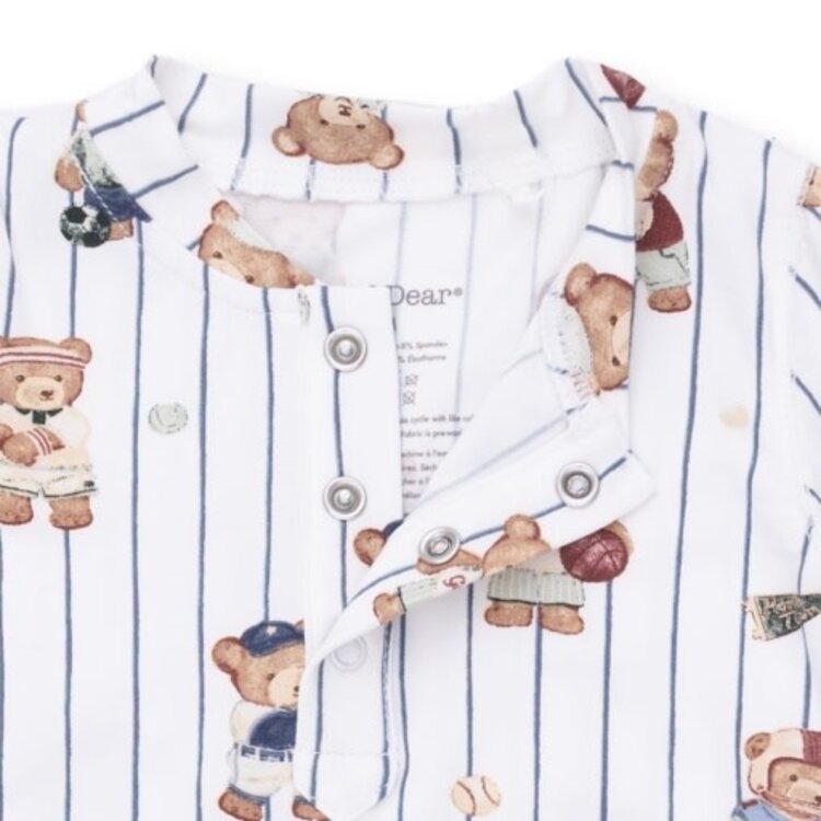 Angel Dear Mixed Sports Bears Romper