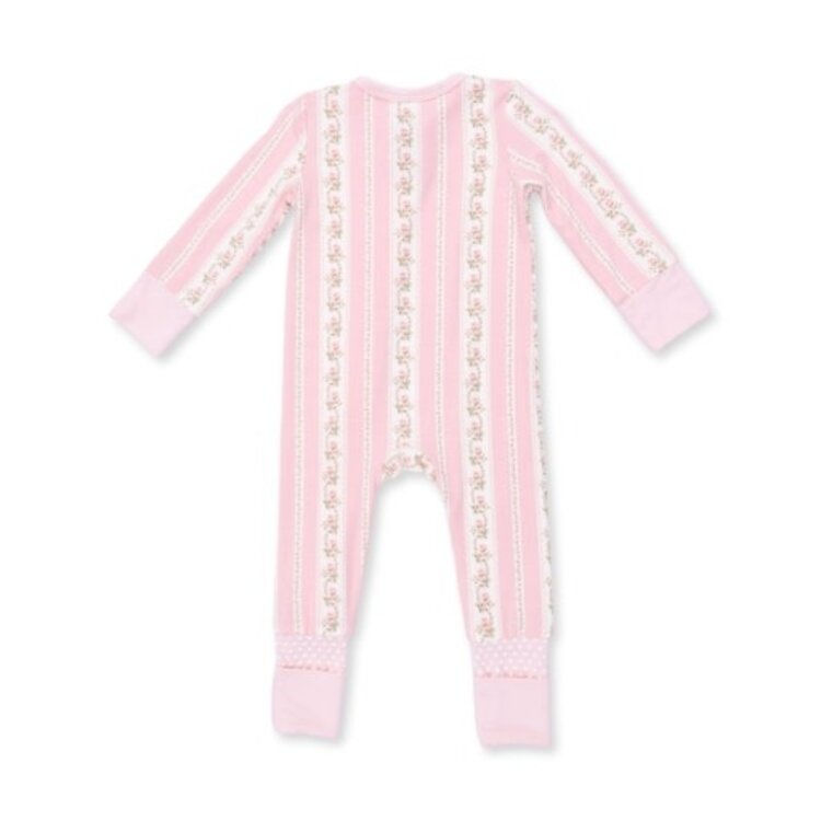Angel Dear Antoinette Stripe Convertible Romper