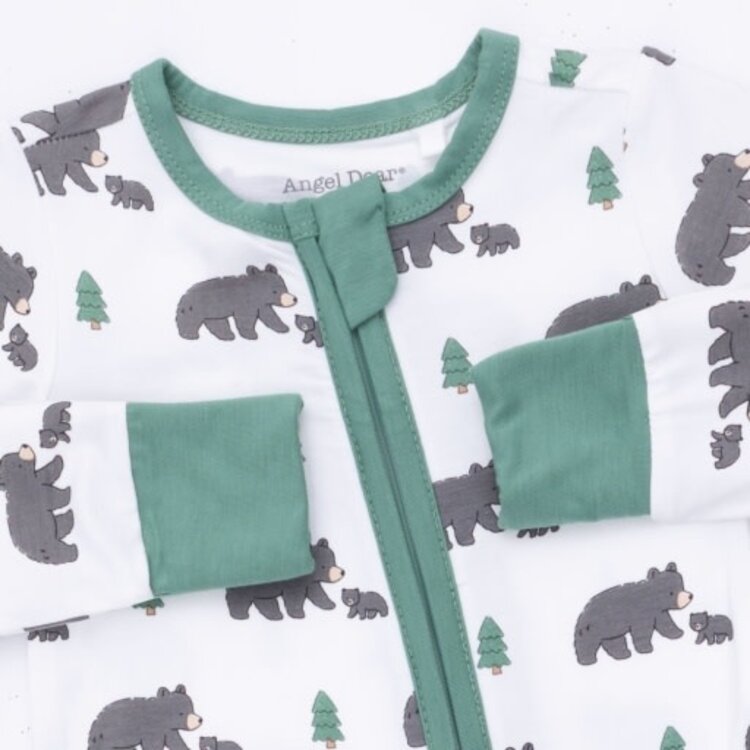Angel Dear Black Bears Convertible Romper