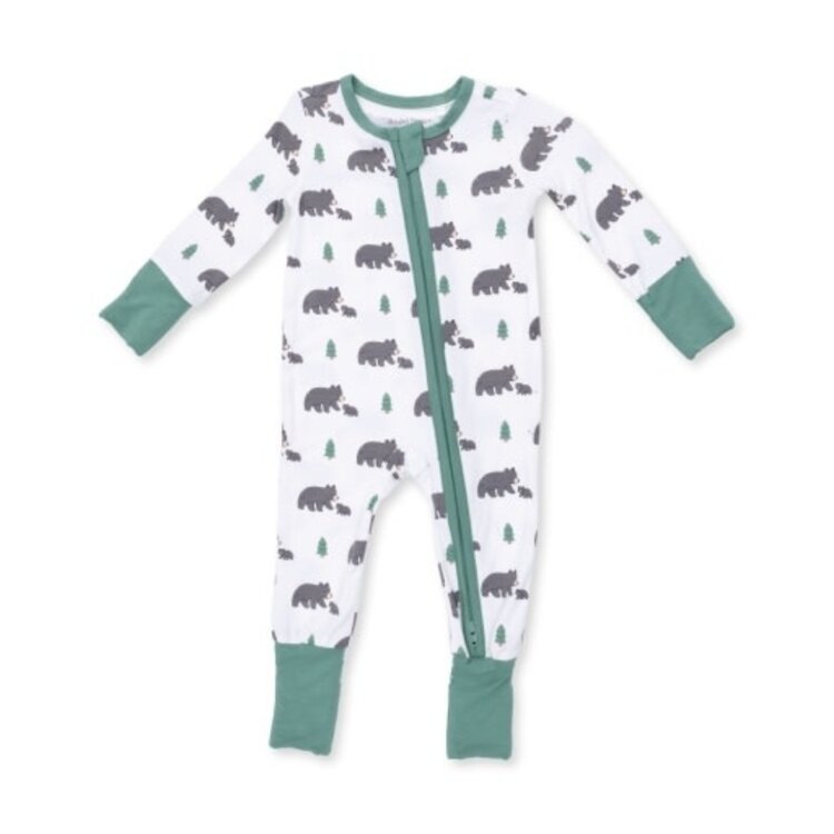 Angel Dear Black Bears Convertible Romper