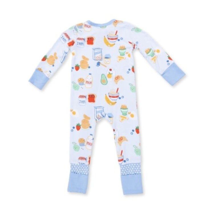 Angel Dear Breakfast Club Blue Conv Romper