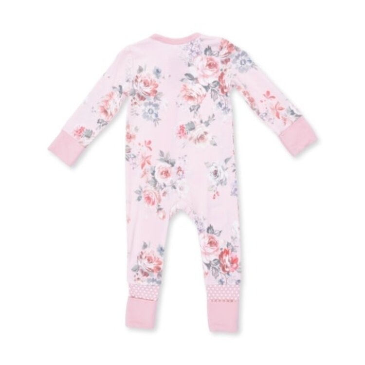 Angel Dear Painterly Rose Bouquets Conv Romper