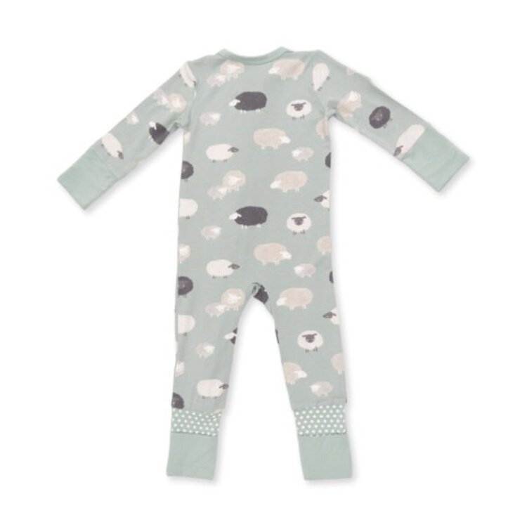 Angel Dear Black Sheep Convertible Romper