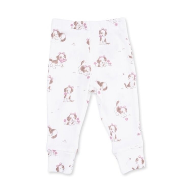 Angel Dear Explorer Puppy Pink Ruffle Top and Pant