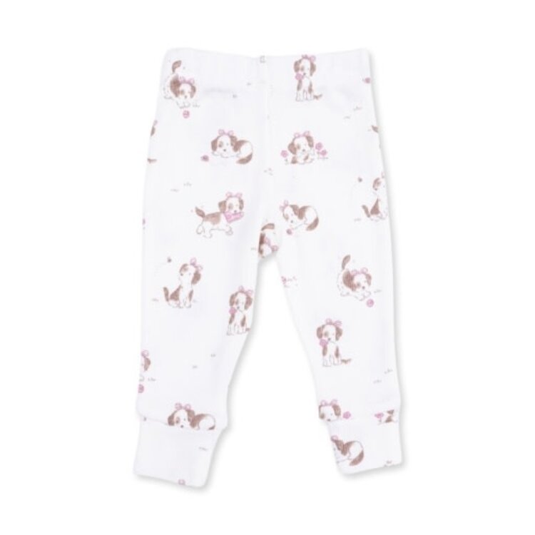 Angel Dear Explorer Puppy Pink Ruffle Top and Pant