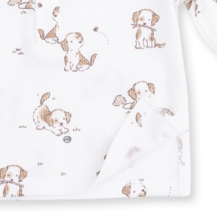 Angel Dear Explorer Puppy Blue Henley Play Set
