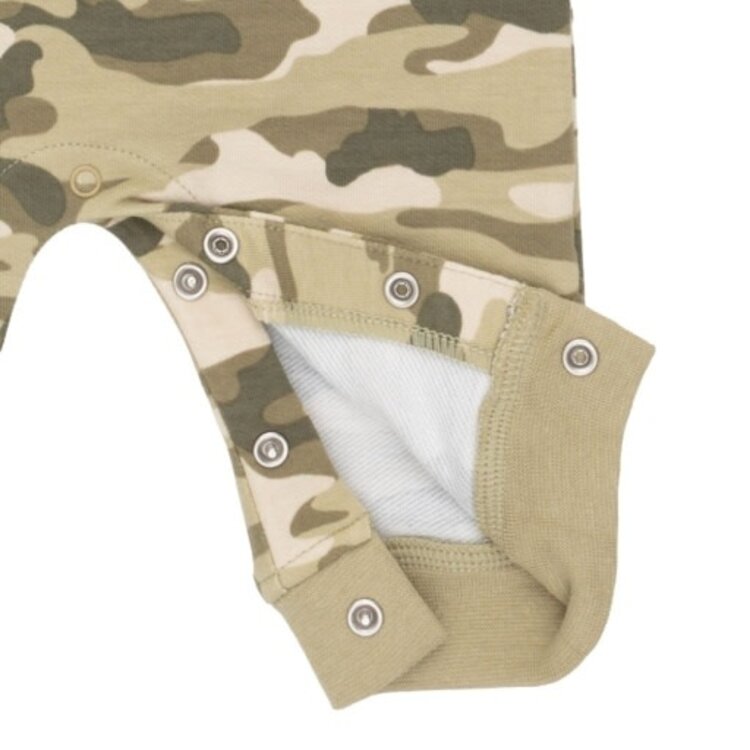 Angel Dear Camo French Terry Romper