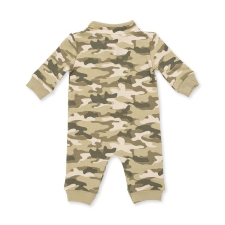 Angel Dear Camo French Terry Romper