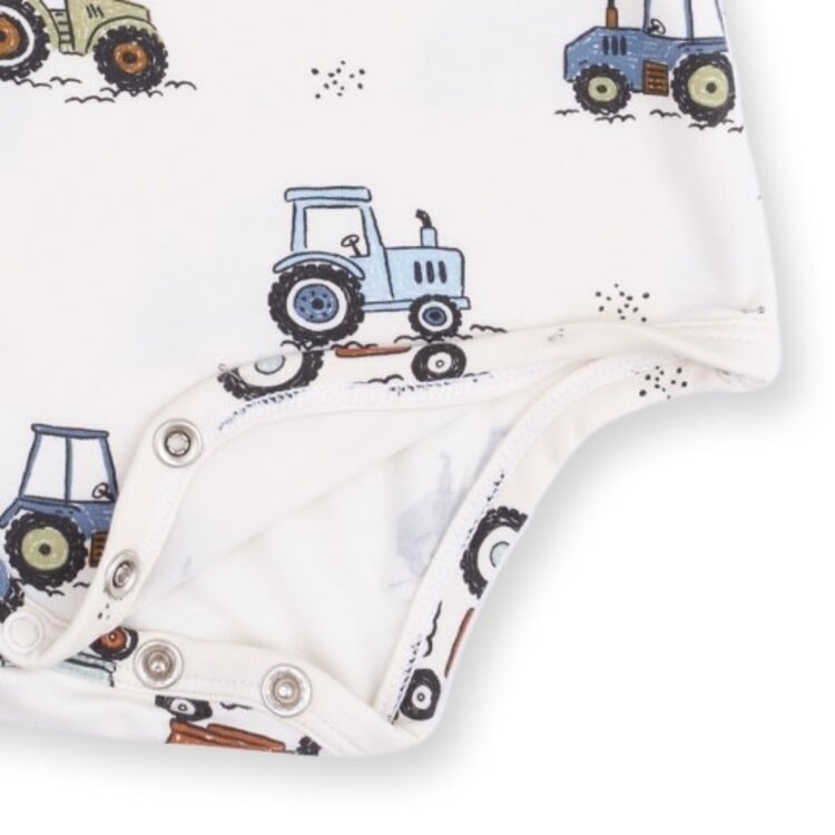 Angel Dear Future Farmer Long Sleeve Bodysuit