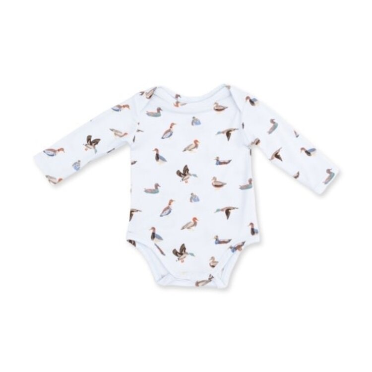 Angel Dear American Ducks Long Sleeve Bodysuit
