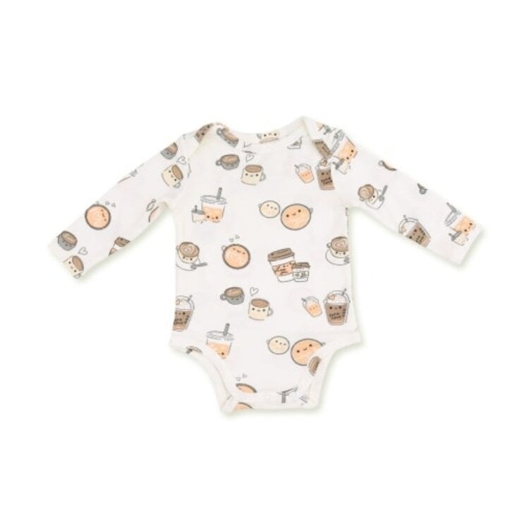 Angel Dear Love you A Latte Bodysuit