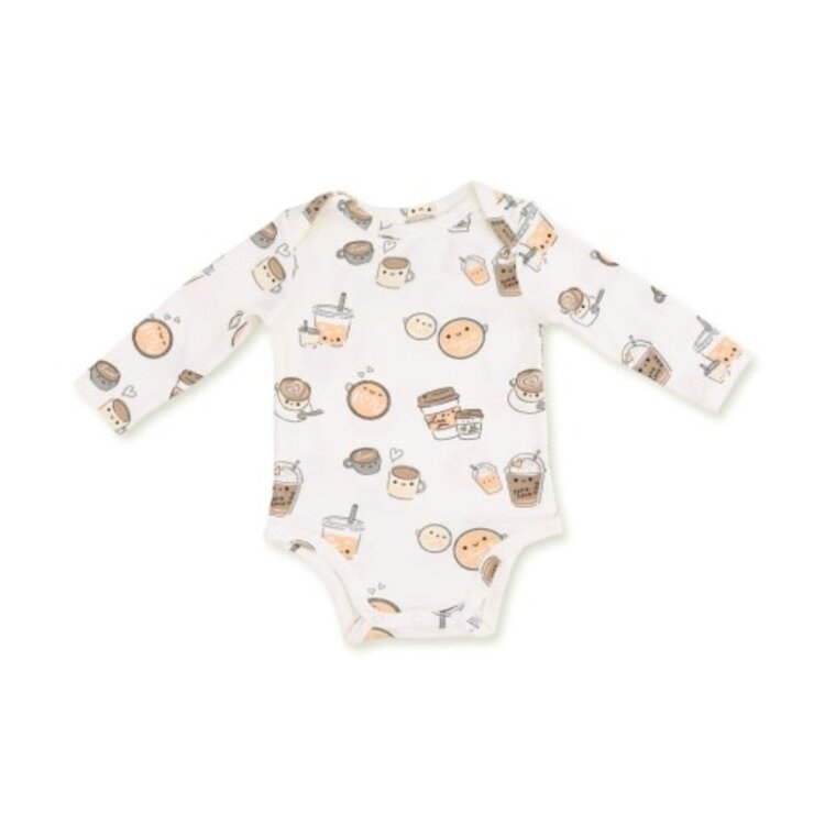 Angel Dear Love you A Latte Bodysuit