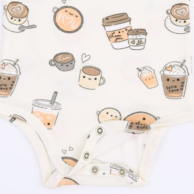 Angel Dear Love you A Latte Bodysuit