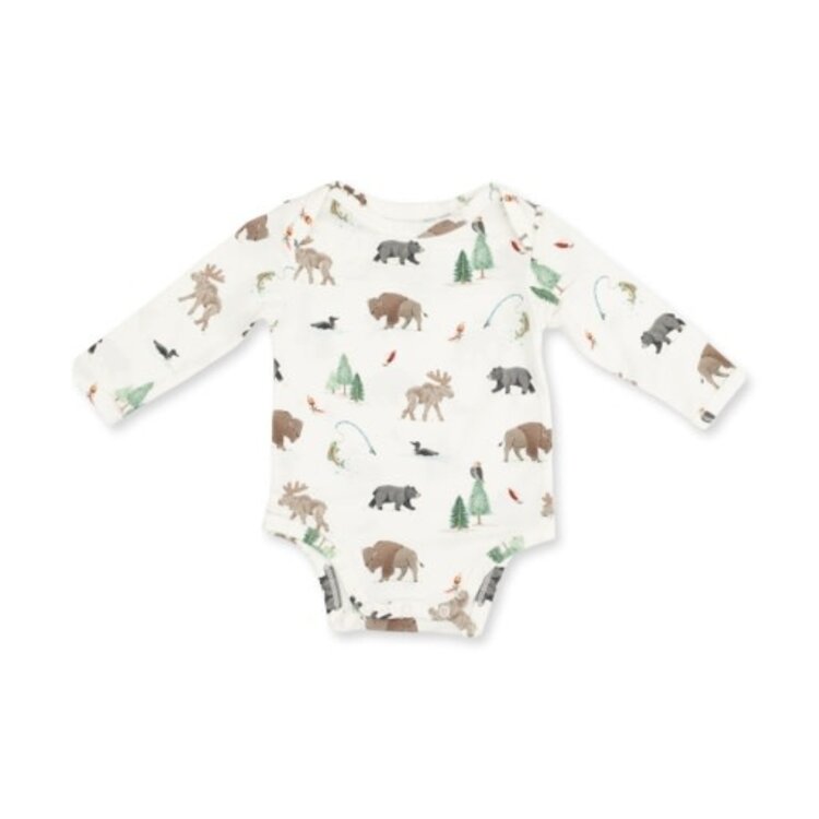 Angel Dear Northern Woodland Animals Bodysuit