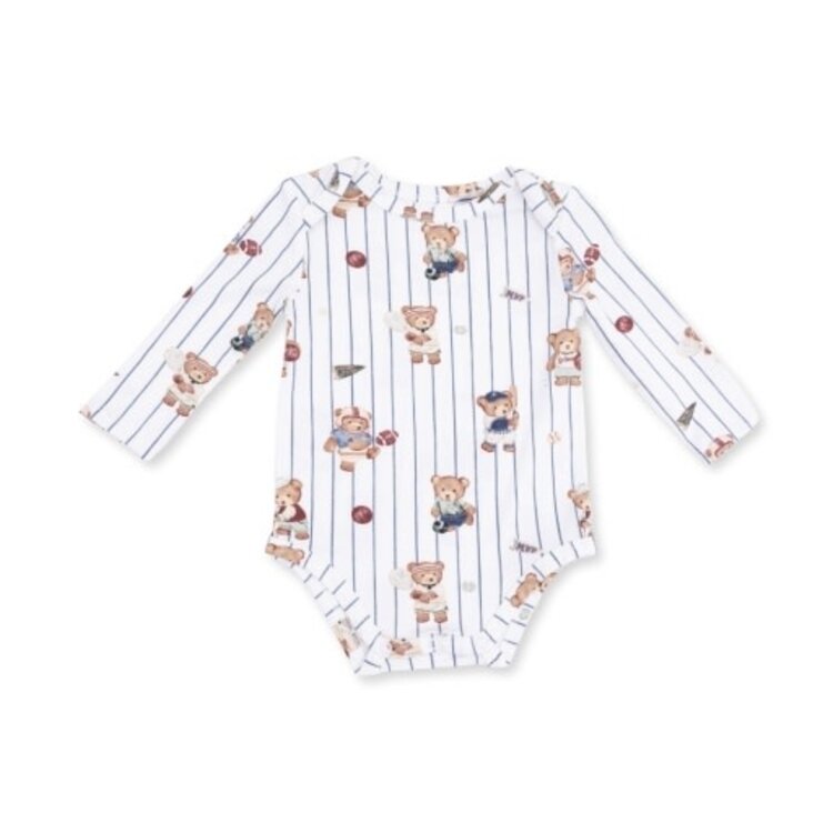 Angel Dear Mixed Sports Bears  Bodysuit