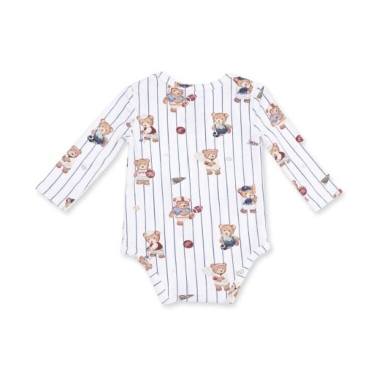 Angel Dear Mixed Sports Bears  Bodysuit