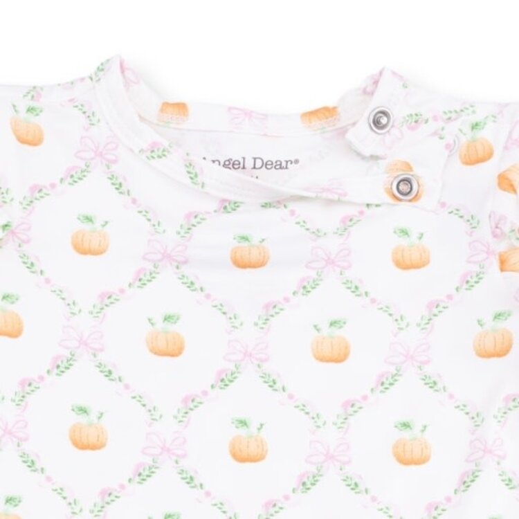 Angel Dear Pretty Pumpkin Trellis Bodysuit