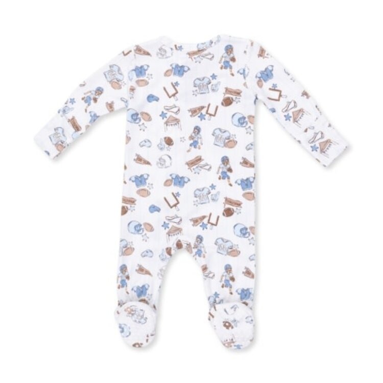 Angel Dear Football Nursery - 2 Way Zipper Footie