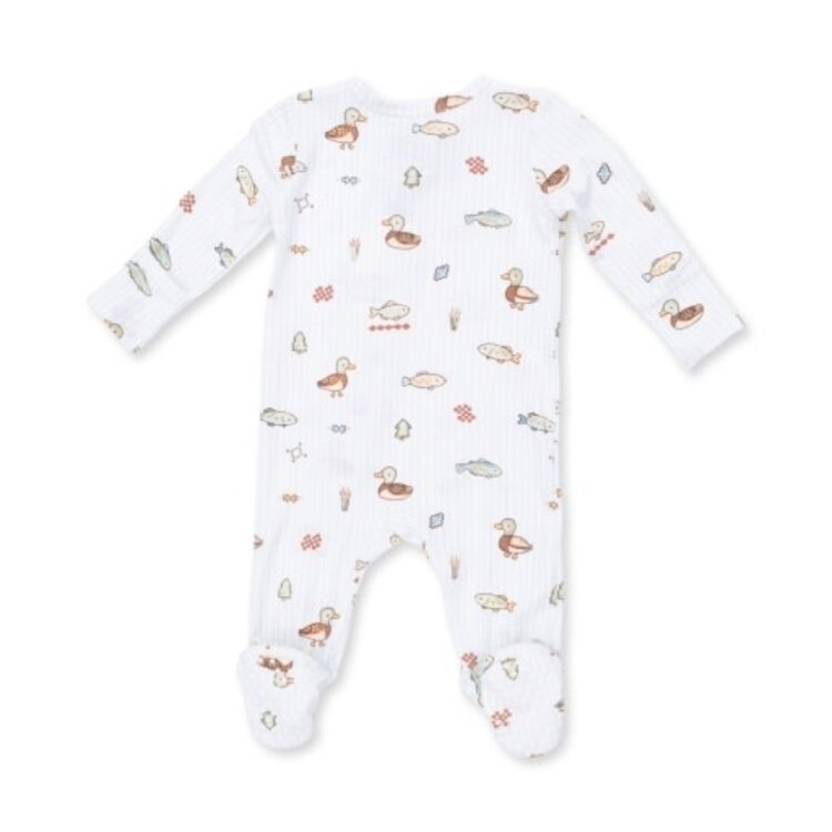 Angel Dear Lake Cuties - 2 Way Zipper Footie
