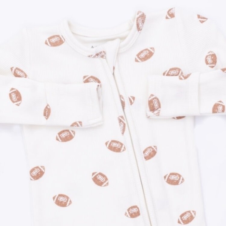 Angel Dear Mini Footballs - 2 Way Zipper Footie