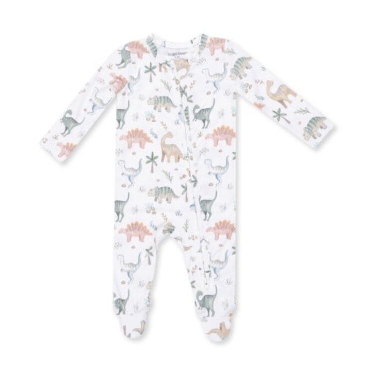 Angel Dear Sweet Baby Dinos - 2 Way Zipper Footie