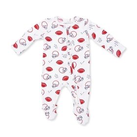 Angel Dear Touchdown Time Zipper Footie
