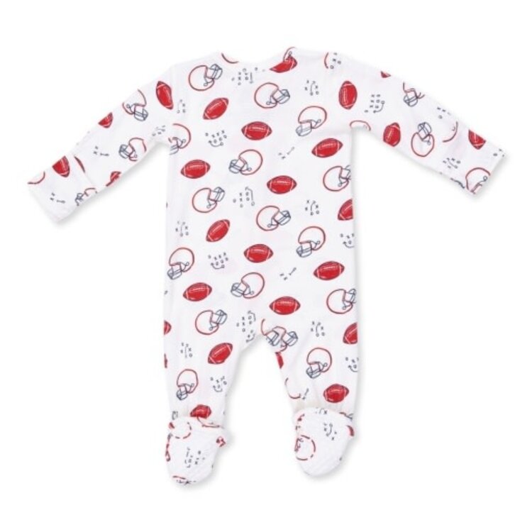 Angel Dear Touchdown Time Zipper Footie